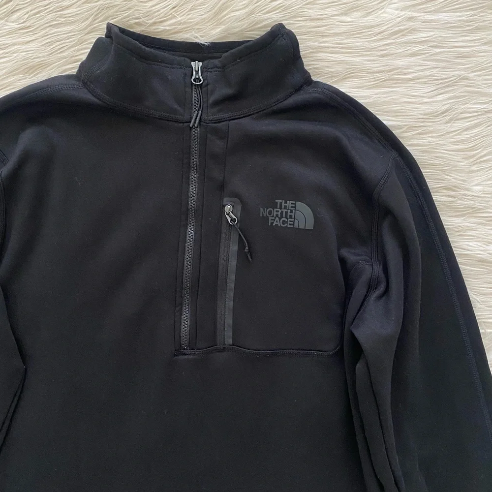 The North Face Men’s Black Canyonlands 1/2 Zip Fleece Jacket Classic Pullover